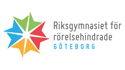Riksgymnasiets logga. 