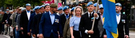 Paraden 2024. Foto Azra Edin Försvarsmakten