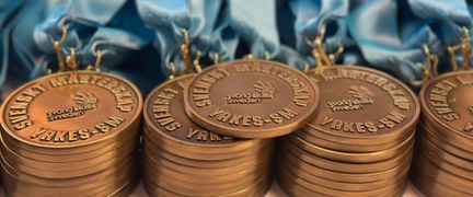 Medaljer i Yrkes-SM 2026 Foto: YrkesSM pressbilder