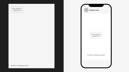 Exempel på hur du placerar en garanttext i innehållet på produkter.