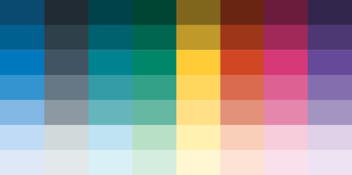 Nyanser av stadens komplementf&auml;rger.