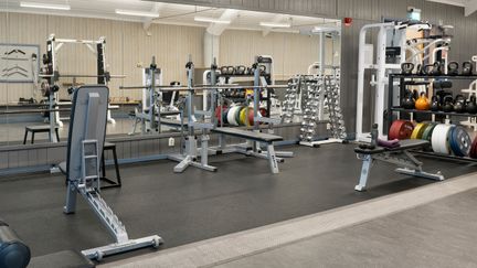 Gymmet på Ruddalens idrottscentrum