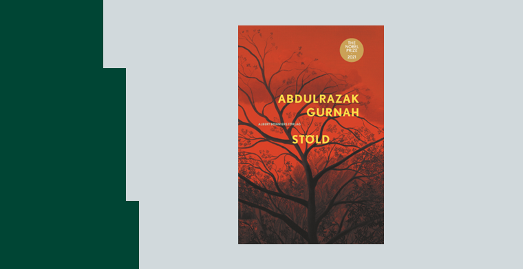 Omslag till boken Stöld av Abdulrazak Gurnah.