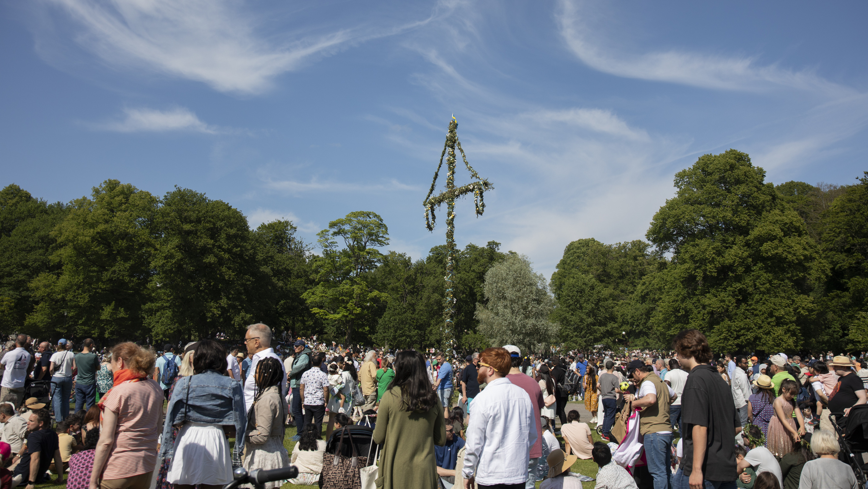 Midsommarfirande i Slottsskogen 19 juni