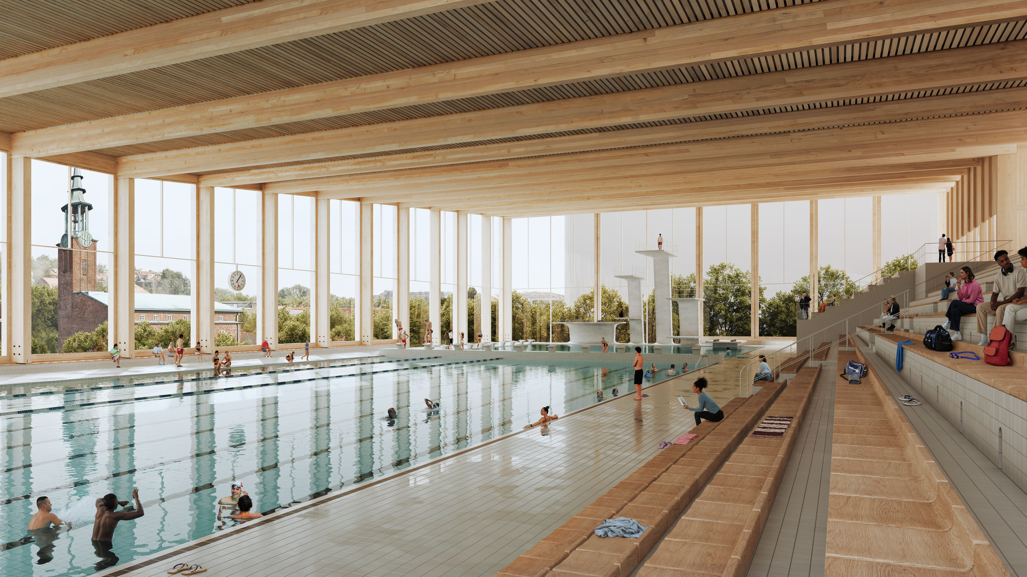 Nästa steg för centralbadet - nu utvecklas vinnarförslaget