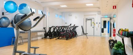 Slottsskogsvallens idrottscentrums gym