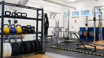 Gymmet på Ruddalens idrottscentrum