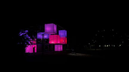 Ljuskonstupplevelse i Kungsparken 2025. Foto: Jasmine Andersson