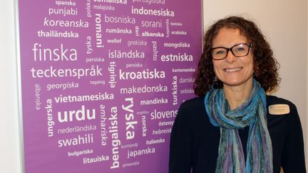Mari arbetar på Språkcentrum där man undervisar i över 70 olika språk. 