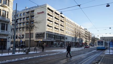 Bild på ett hotell vid Avenyn.