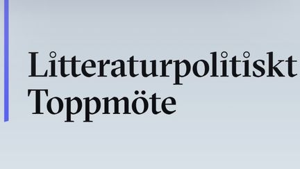 Ordbild för Litteraturpolitiskt toppmöte