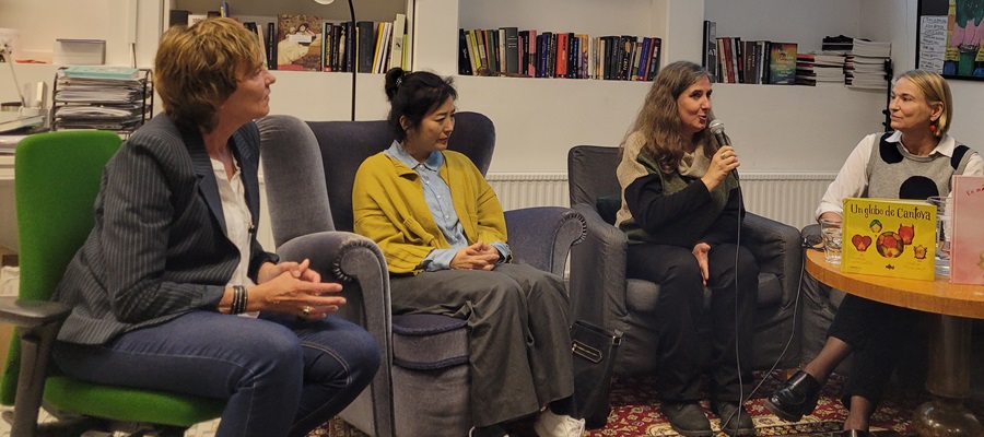 ALMA-pristagaren Baek Heena deltog i Litteraturstadsprojektet Läsning utan gränser