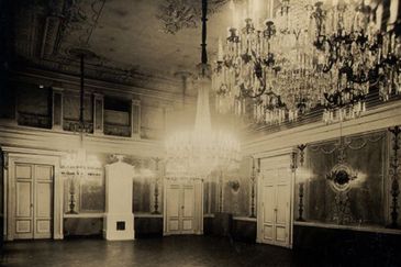 Lilla Börssalen i början av 1900-talet.