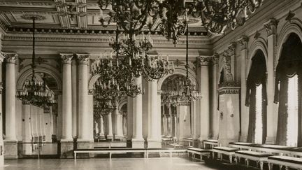 Stora Börssalen, dåvarande Festivitetssalen, i början av 1900-talet. 