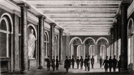 Börshallen då den stod färdig. 