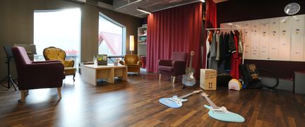 En föreställning pågår i Selma Sal.