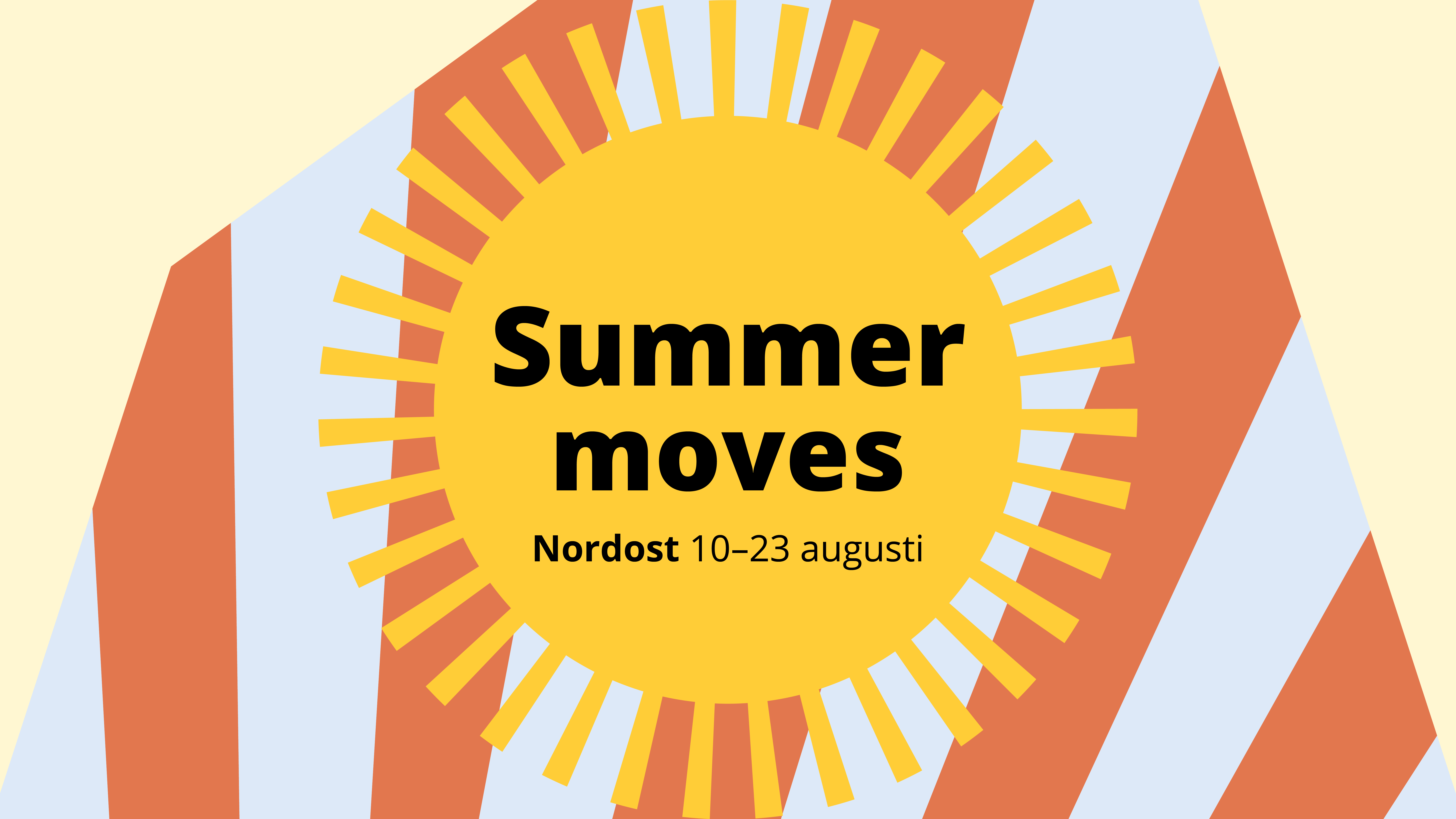 Summer moves - Nordost bjuder på gratis aktiviteter för barn och unga i augusti