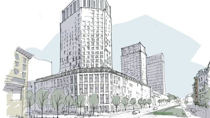 Detaljplan Söder sett från Burgården
