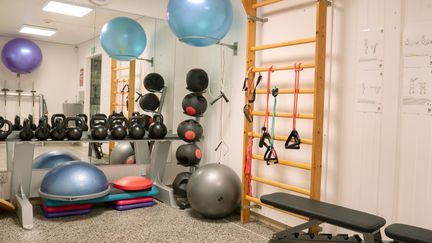 Gymmet i Tuvevallens motionscentrum