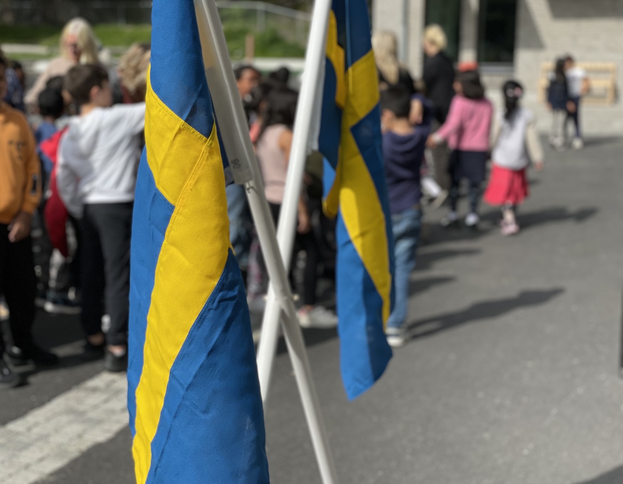 ”Vi är jätteglada över vårt nya skolhus”