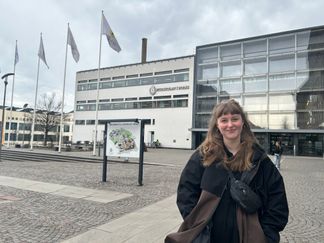 Louise Greve, verksamhetsutvecklare och skolbibliotekssamordnare.