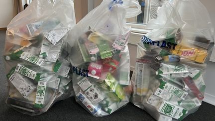 Förpackningar. Foto: Sofia Maxvall