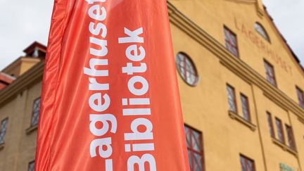 Lagerhusets bibliotek.