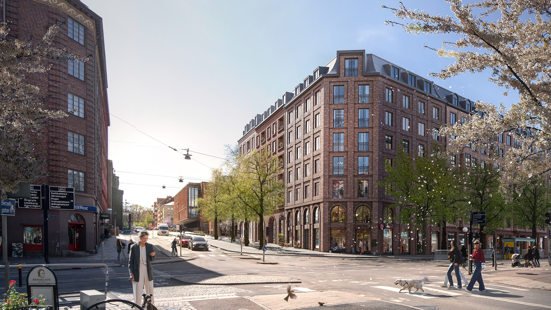 Nu startar granskningen av detaljplanen för Lorensbergsparken