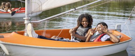 Segla i Jubileumsparken