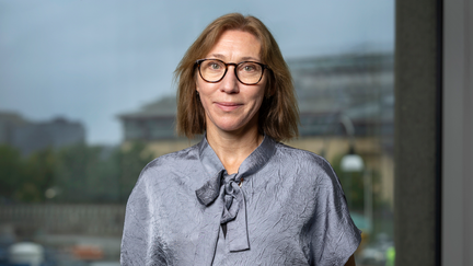 Porträtt av Cajsa Lagerkvist.
