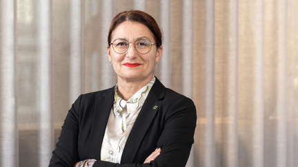 Porträtt av Tatjana Marin Kartal.