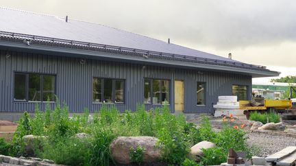 Fasaden av förskolan på Friedländers gata.