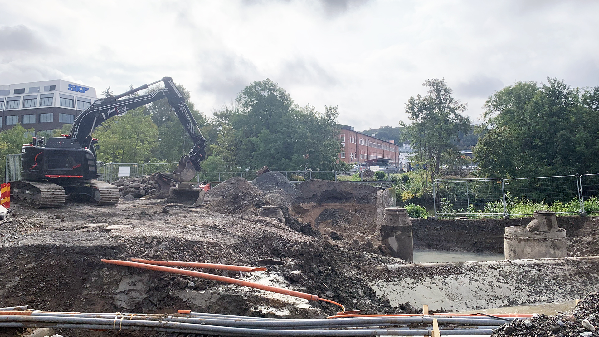 Tillfällig omledning av trafik vid Kullagaregatan inför brobygge i Gamlestaden
