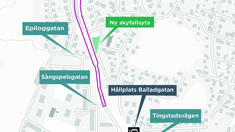 Byggstart för ny del av Citybuss Backastråket