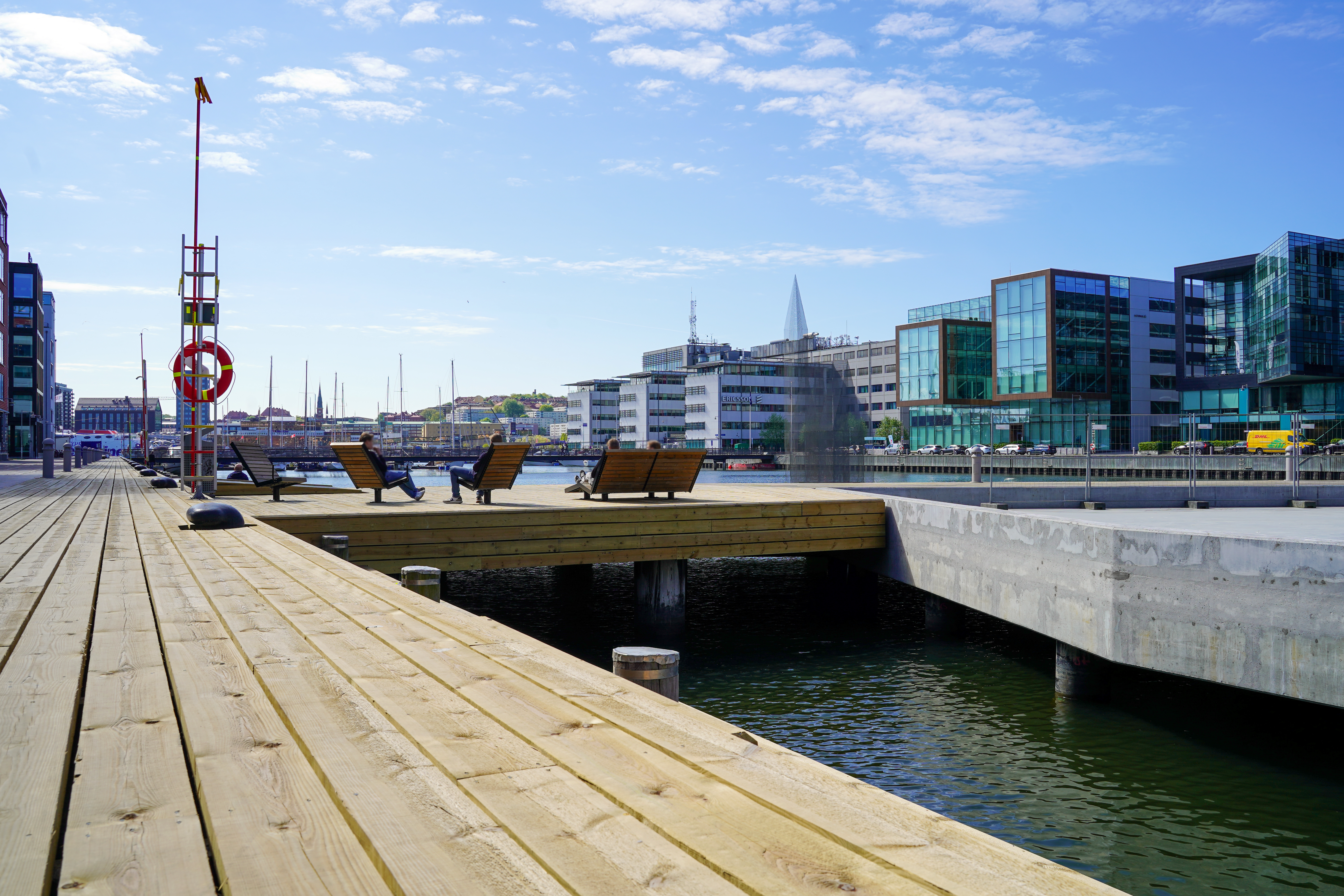 Historisk kvinnlig krögare ger namn åt nya bryggtorget i Lindholmshamnen