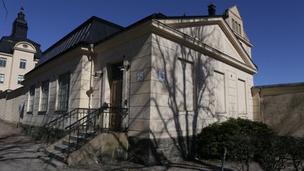 Utsidan av kulturhuset Kåken ingång 15