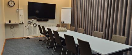 Sibelius har plats för upp till 12 personer.