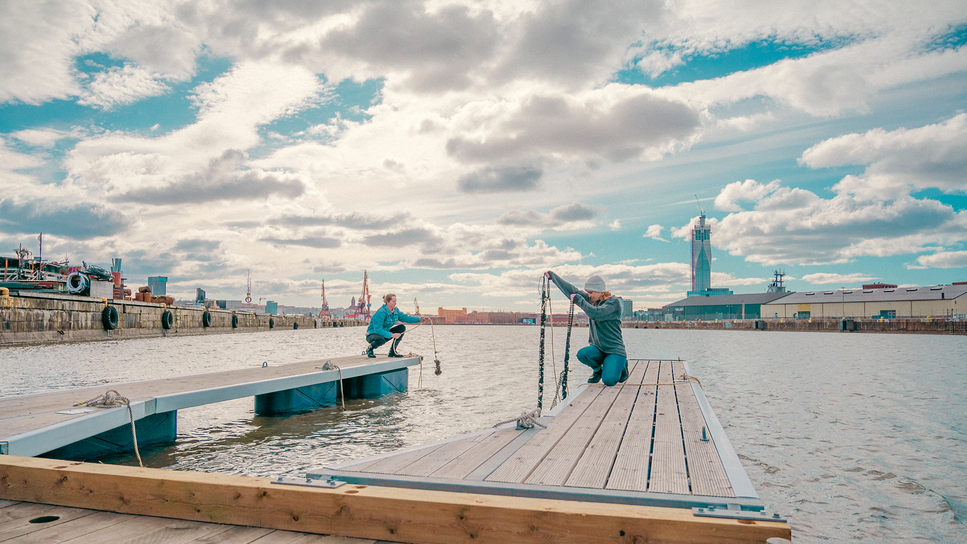 Göteborgs marina kolonilott visas upp i Malmö