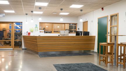 Länsmansgårdens motionscentrums reception