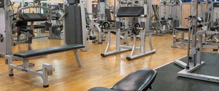 Gymmet på Länsmansgårdens motionscentrum