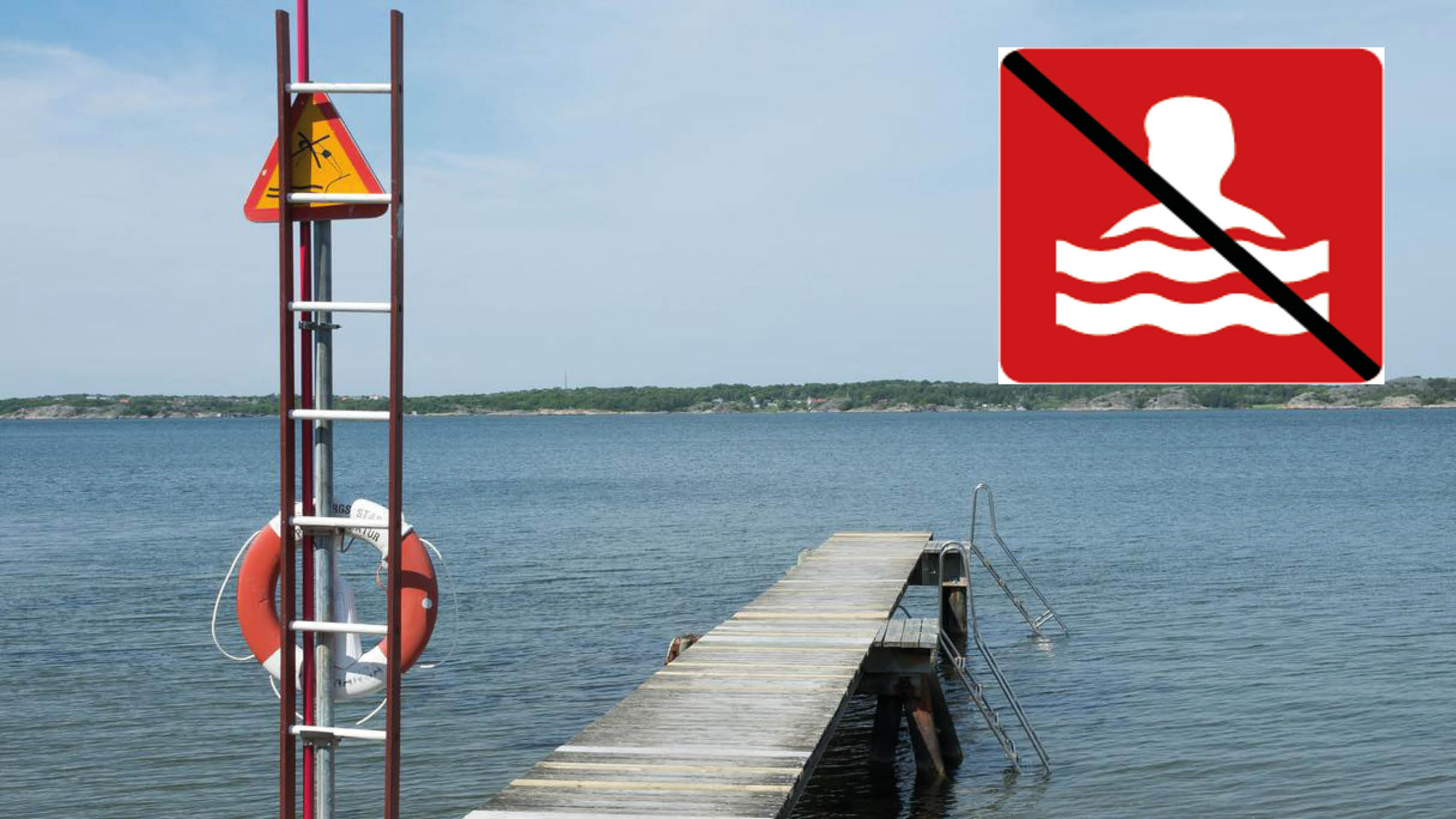 Avrådan från bad under säsongen 2026