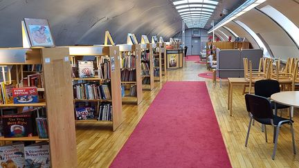 Biblioteket på Karl Johansskolan