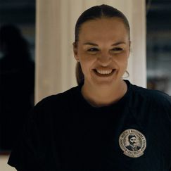 Läraren Violeta Temjanovska Ralevska