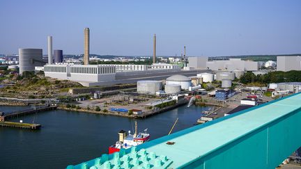 Visionbild av framtida utbyggnad av Rya 