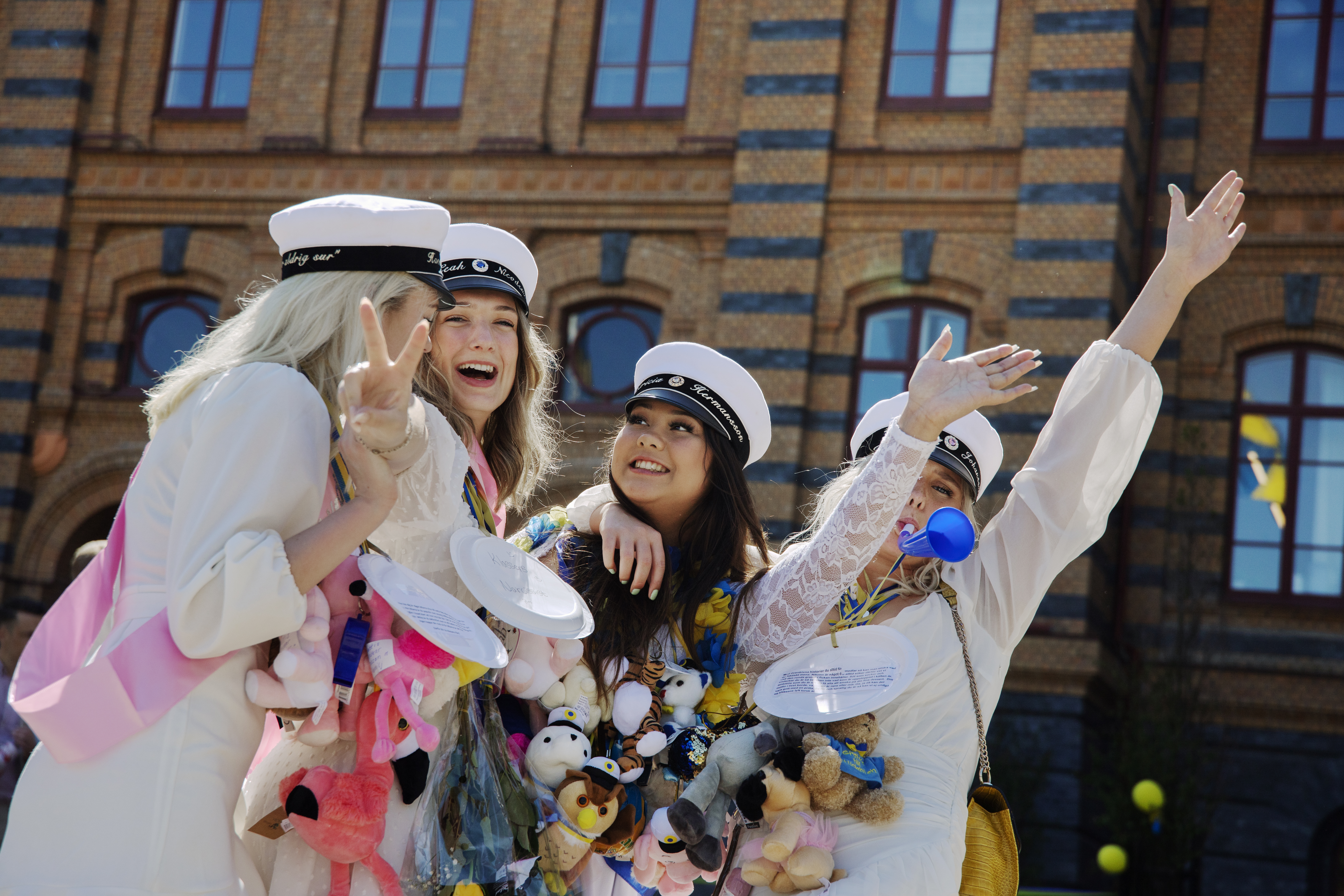 Glada studenter från Schillerska