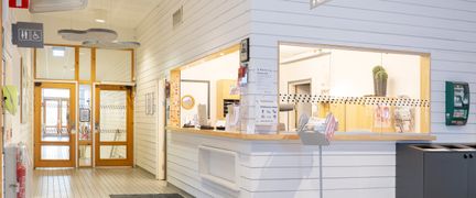 Skatås motionscentrums reception