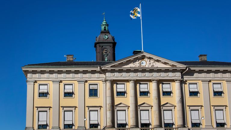 Bild på Rådhuset i Göteborg.