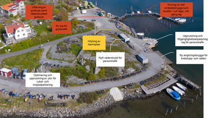 Karta över arbetsområdet.