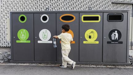 Källsortering i Jubileumsparken