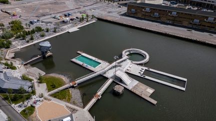 Flygfoto över Jubileumsparken